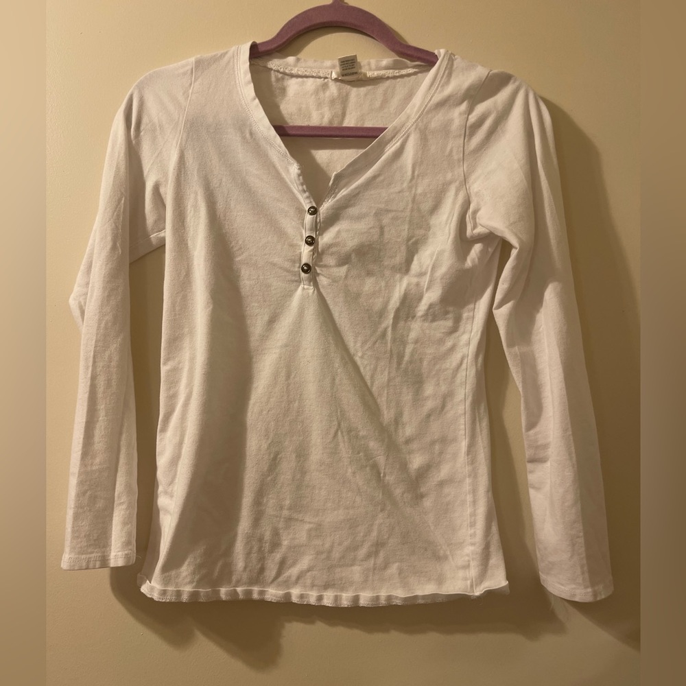 Long Sleeve White top